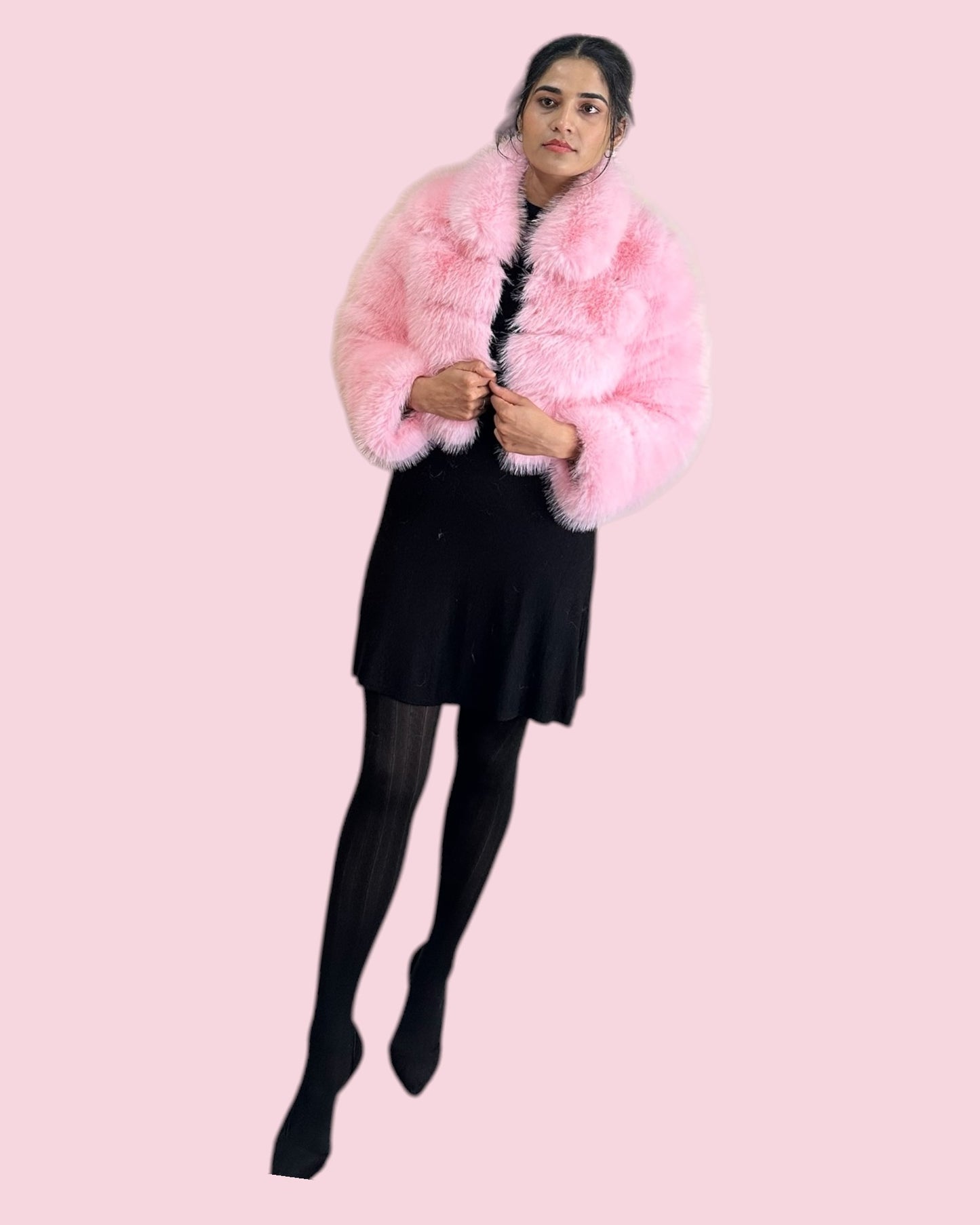 Faux Fur Short Jacket