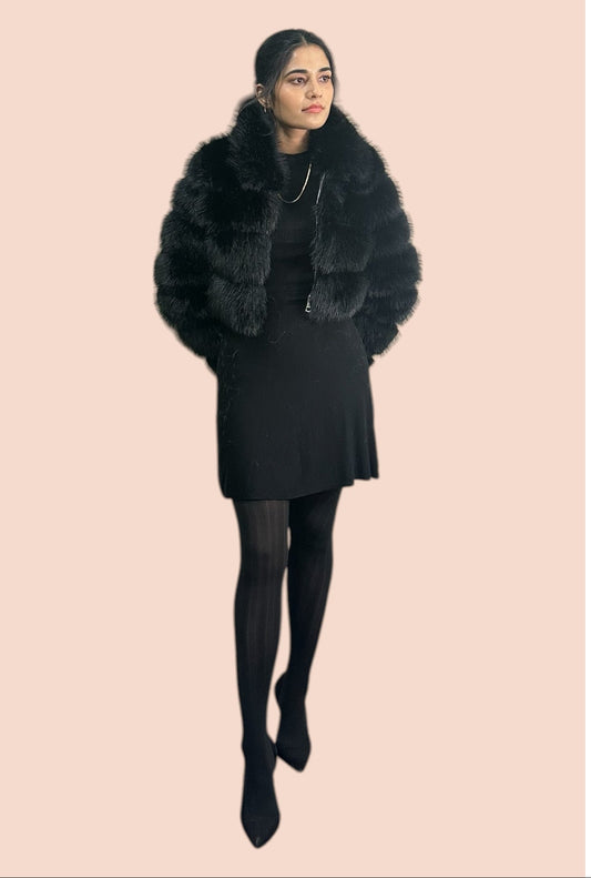 Faux Fur Short Jacket